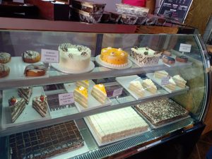 Cake display fridge